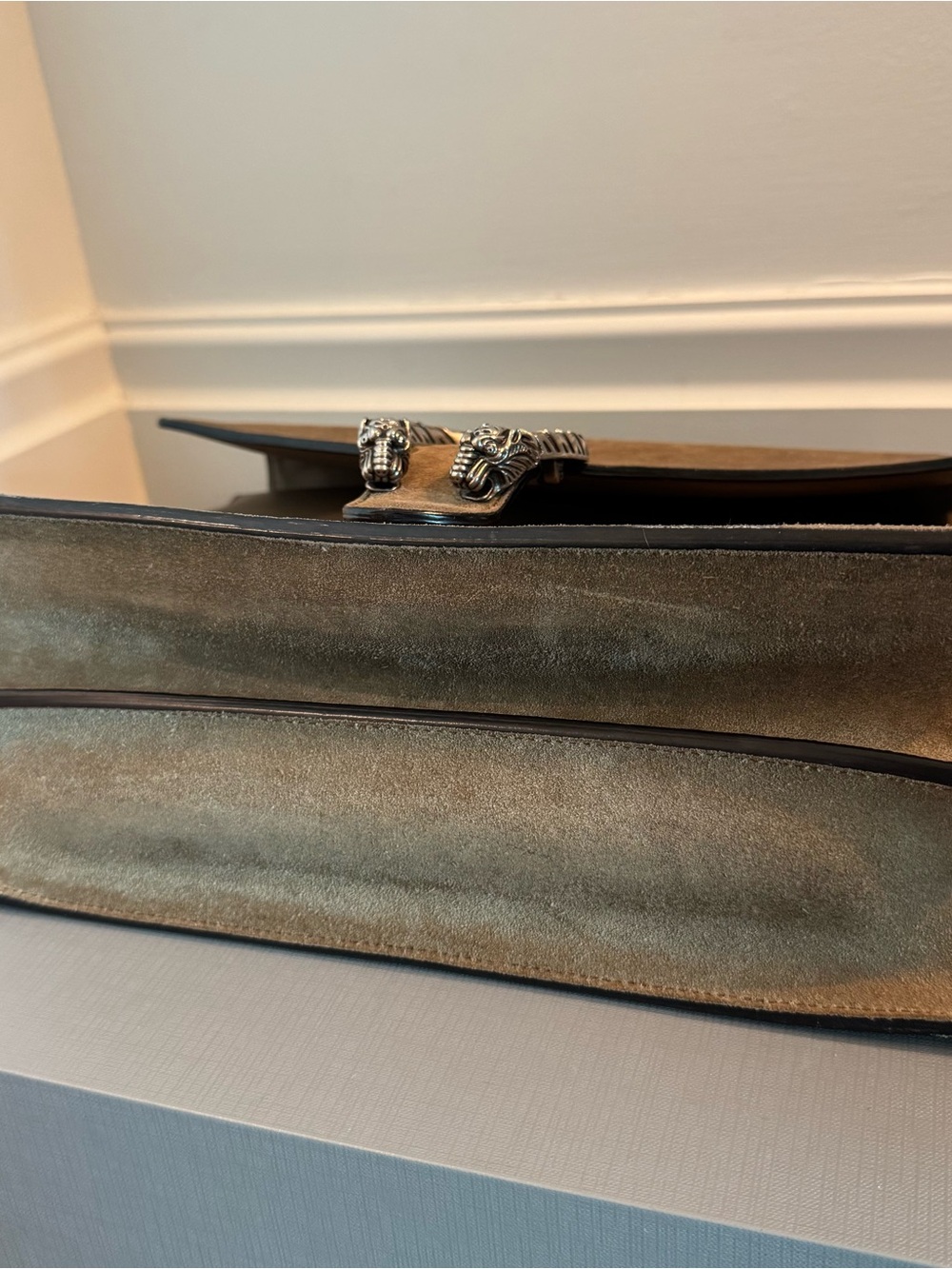Gucci — Dionysus Suede Leather Bag (Large) - Picture 8 of 13